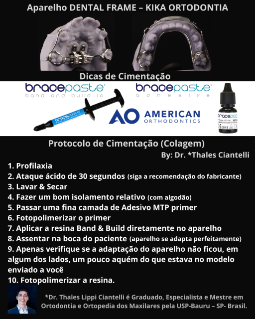 protocolo de cimentação colagem B&B